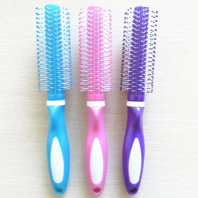 
Colorful rotating hairbrushes / Plastic round hairbrush /Best hairbrush 