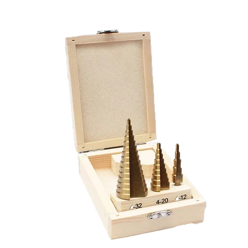 Factory High Quality Step Drill Bit Set Metal Titanium Yato For Hard Steel Drilling