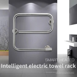 Wall-mounted stainless steel electric towel rack   e