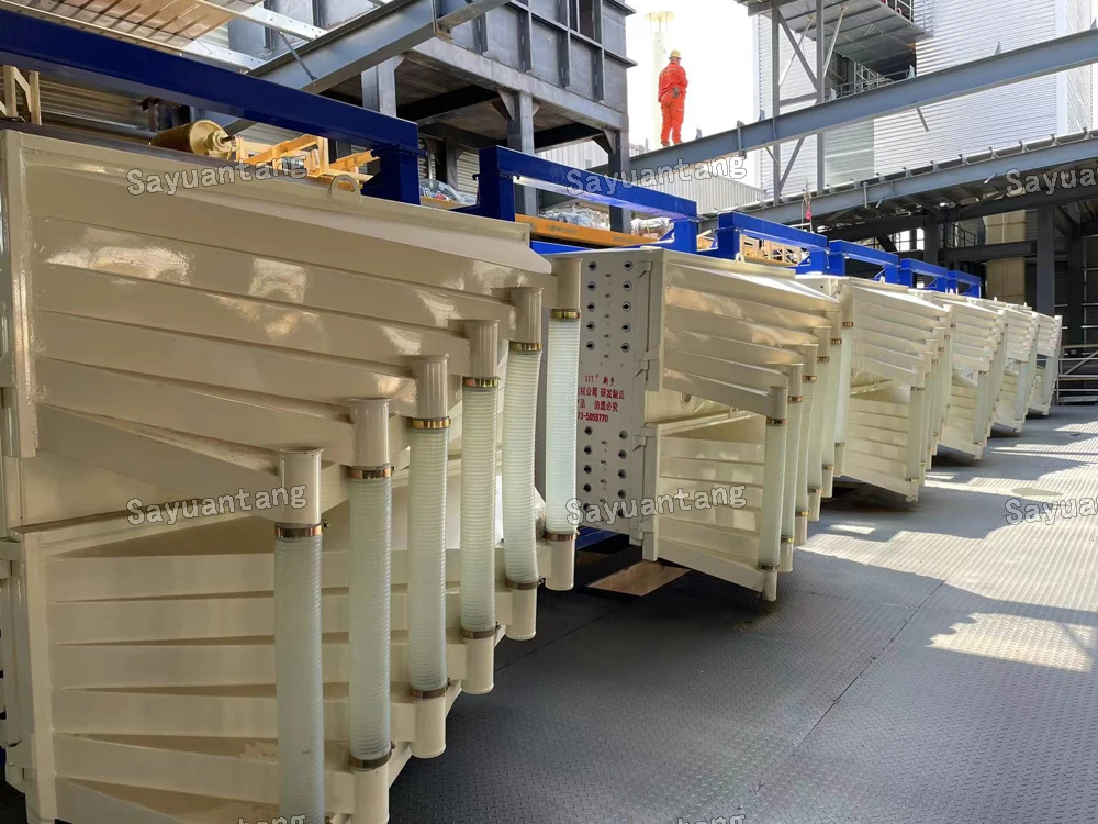 Sand Sifting Gyratory Screen Vibrating Linear Vibrating Sieve Classifier Sand vibrating sieve machine For Garnet Sand Silica