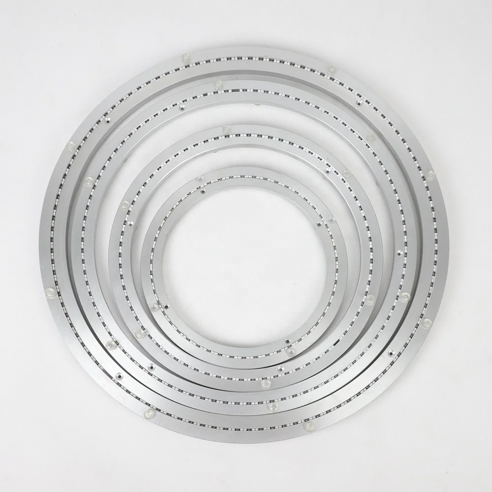 203mm 8 inches Silent Aluminum Lazy Susan Bearing Carousel Swivel Turntable Bearings for Rotary Tables Furniture Display Shelves