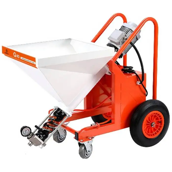 30L/min High efficiency Q40 Putty Plaster Paint Sprayer Machine