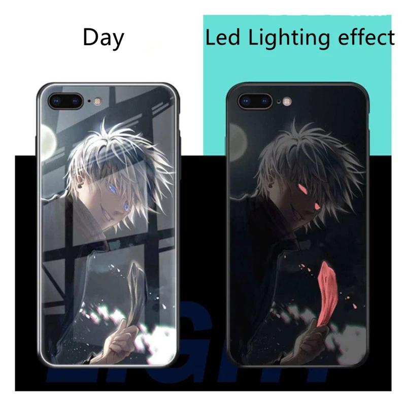 Fashion brand led light wholesale custom waterproof cell mobile phone bag cover for iPhone 7 8 SE2020 13pro max XS Max XR Cover