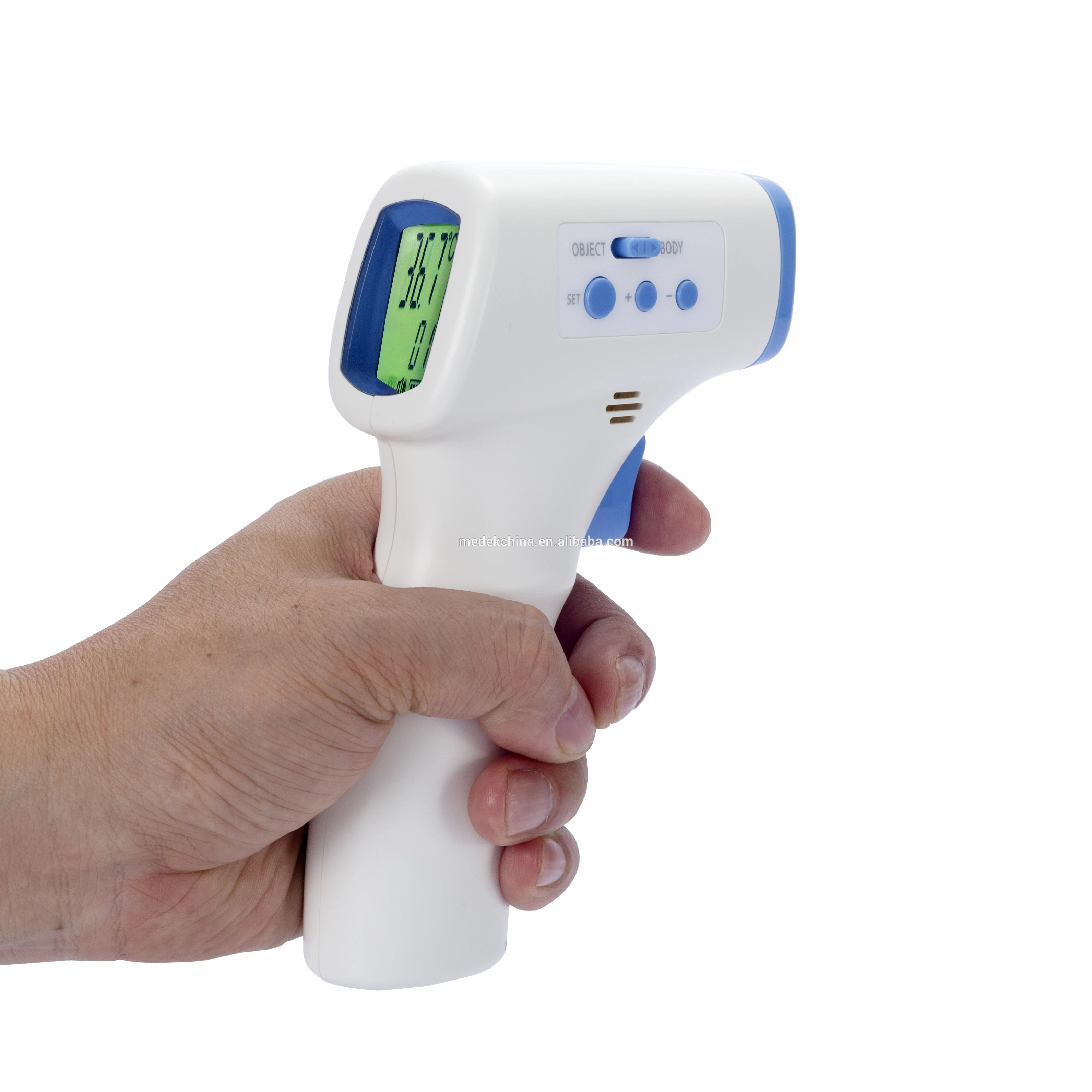 Цифровой термометр MEDEK для лба, Бесконтактный Инфракрасный цифровой термометр для тела