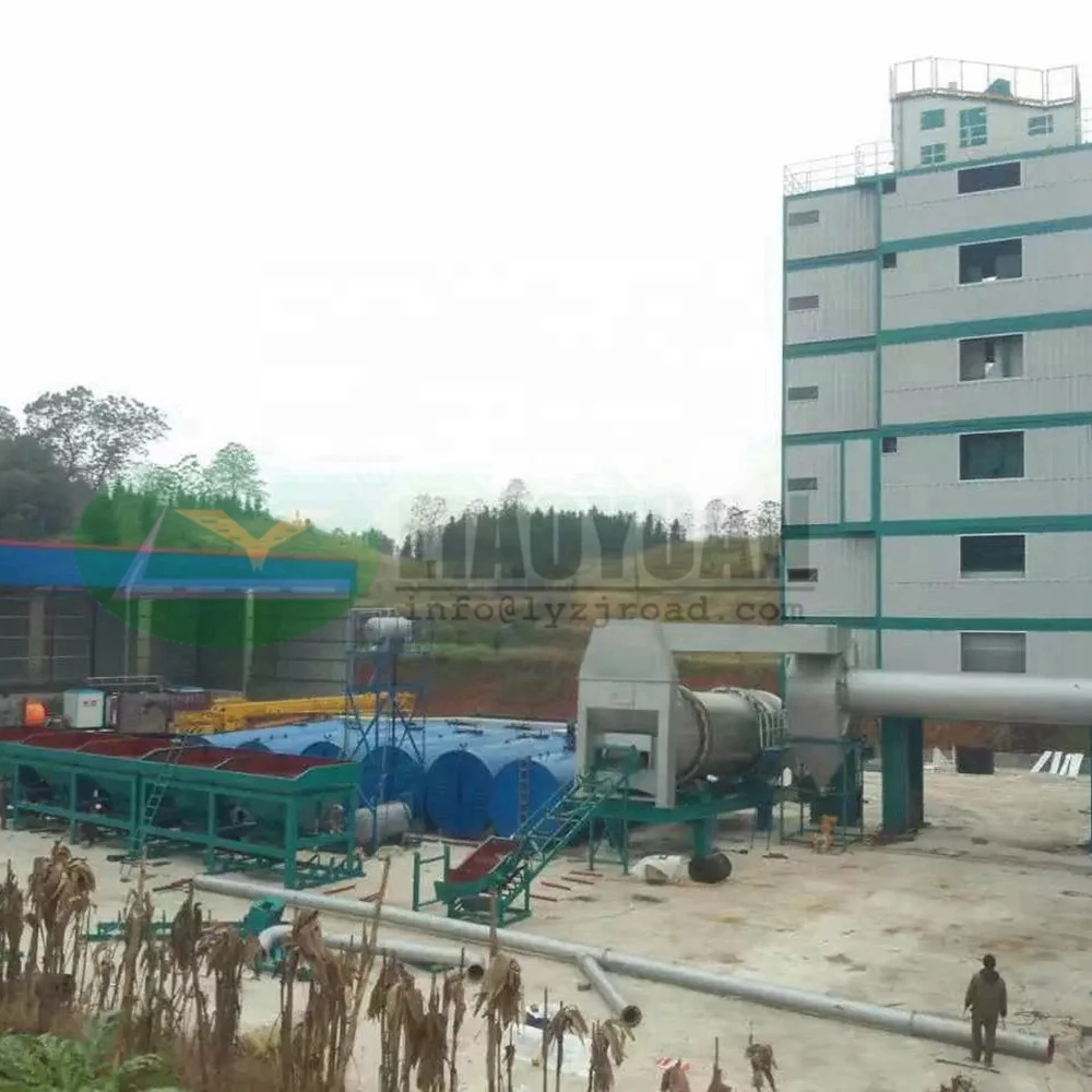 Горячий асфальт смешивания оборудование прекрасного качества liaoyuan 300 t/h ly установка для переработки асфальта