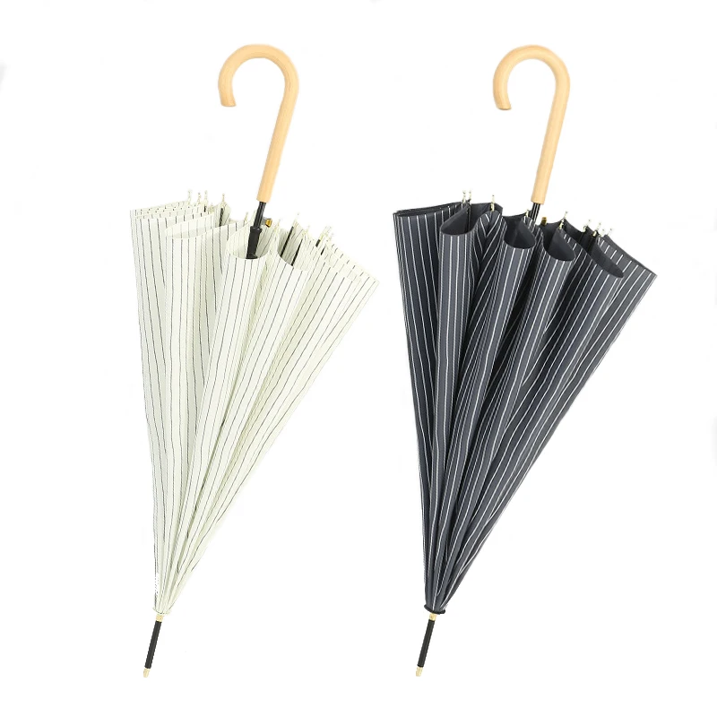 YUBO 23 inch 14 ribs China Factory direct source rain protection Japan Korea custom printed auto straight umbrella