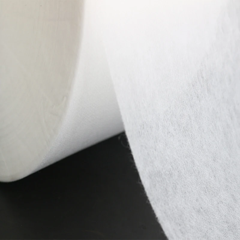 High Quality Soft SS White Blue Spunbond Nonwoven Fabric Top Layer for Face Mask Raw Materials