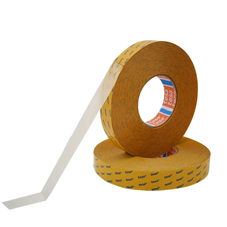 white tissue paper adhesive tape TESA 68644 68645 68646 high temperature double sided tissue adhesive tape for Foam