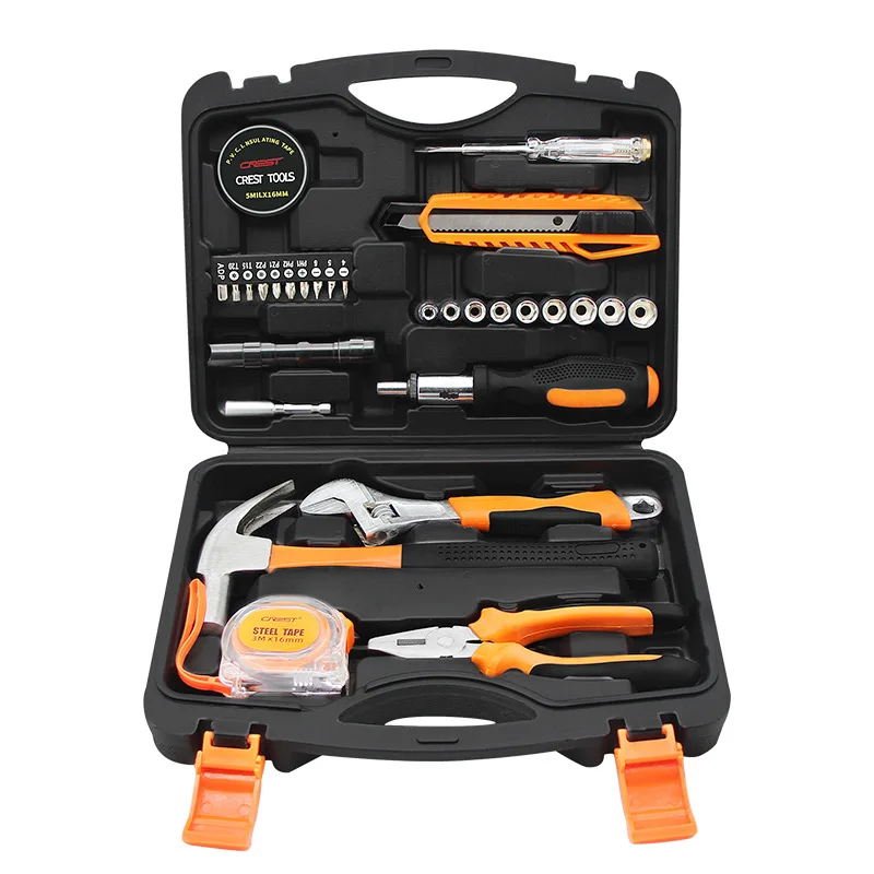 Total Tools Chrome Vanadium Household  30pcs Socket Set Screw Ratchet Professional Tool Manufacturer Hand Tool Set 20803