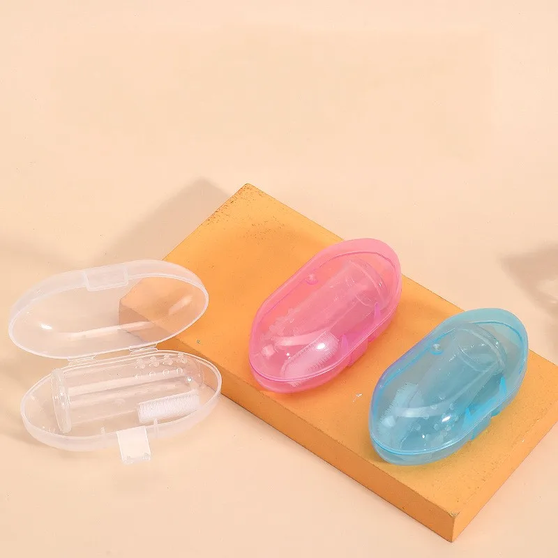 Box Packaged Cheap Pets Dog and Cat Toothbrush Fingers Pet Toothbrushes