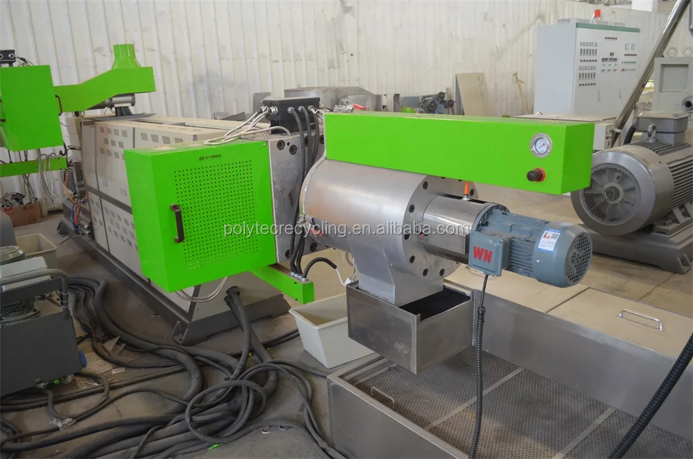 
Plastic Granulator Rigid Plastic Flake Scrap Granulating Recycling Machine Line 
