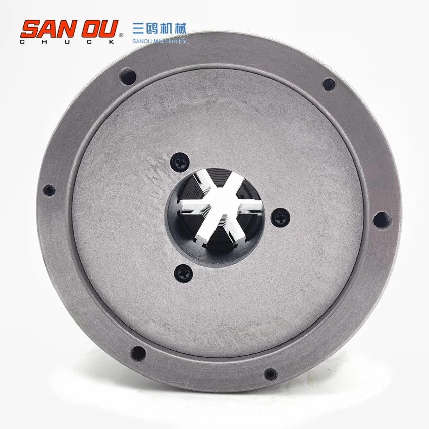 6 Jaw Chuck Sanou Metal Chuck K13 Series 100MM 125MM 160MM 200MM 250MM