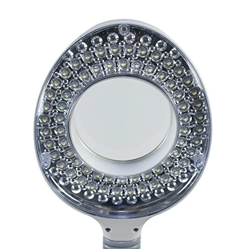 
DT-518L beauty salon lamp pink color cheap 5x magnifier lamp tattoo eyelash extension lamp with LED light 