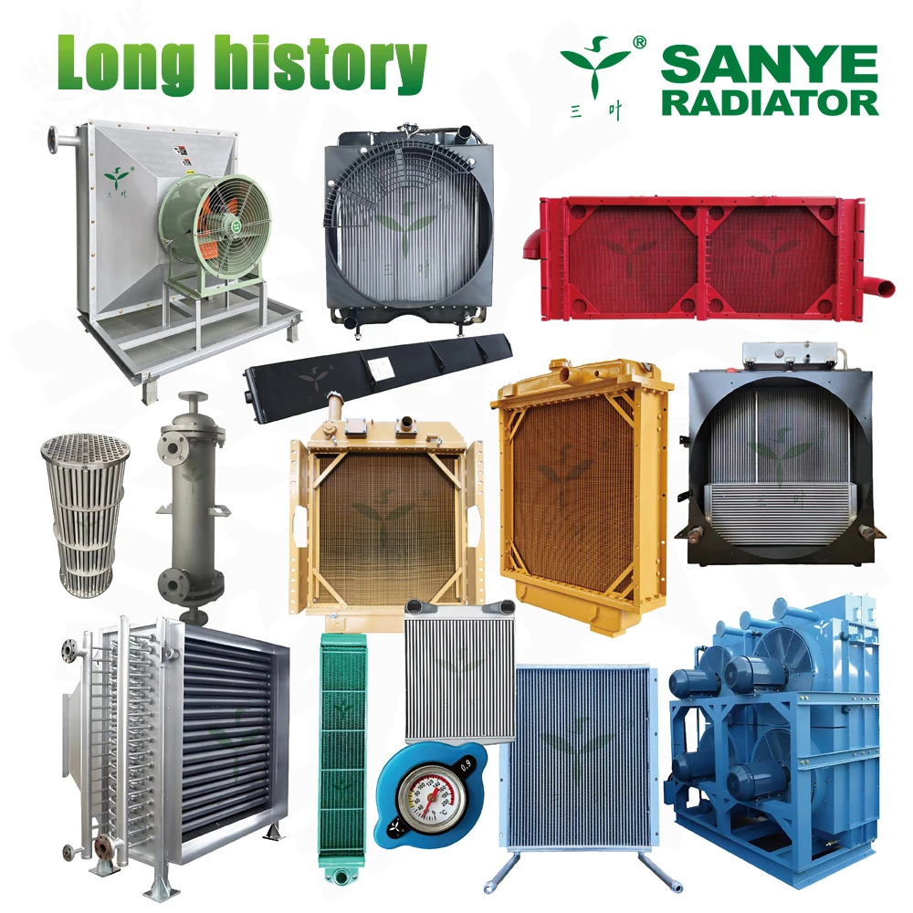 SANYE Factory Generator Wheel Loader Dual Fan Hydraulic Oil Cooler