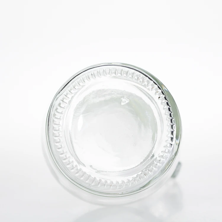 Whisky Brandy Packaging Clear 250ml California Type Empty Wine Spirit Glass Bottle with Handle