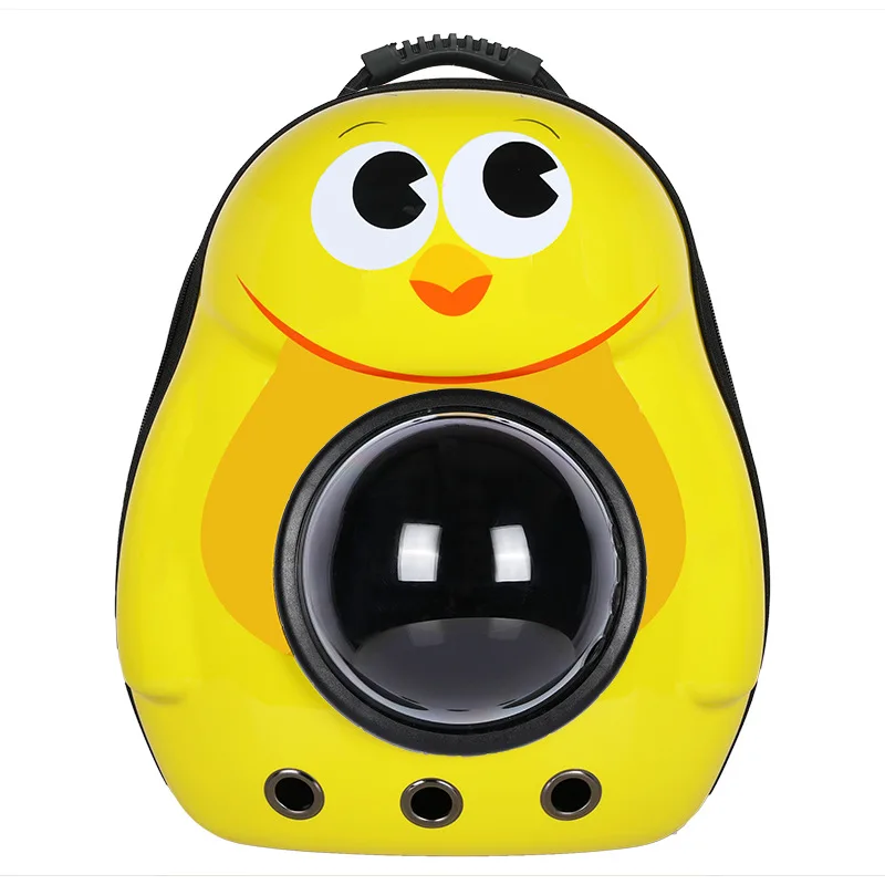 New Style Pet Convenient And Breathable Pet Bags Double Shoulder Cat Dog Space Capsule Bag Pet Backpack Supplies
