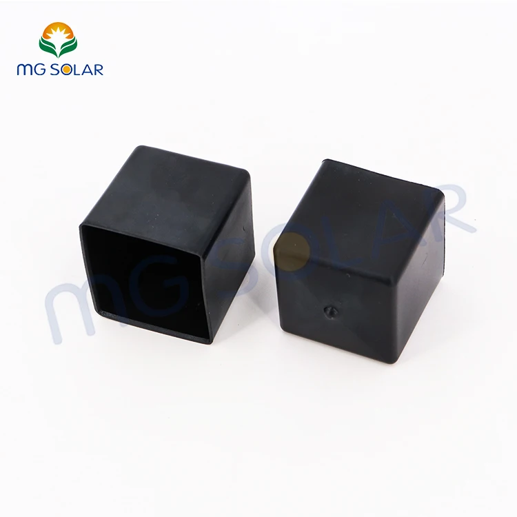 EPDM Solar Panel End Lid For Rail For Protect The Rail From Water Rail End Cap
