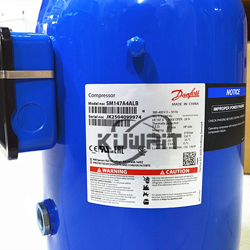 Компрессор DANFOSS мощностью 10 л.с. 12 SM124A4ALB