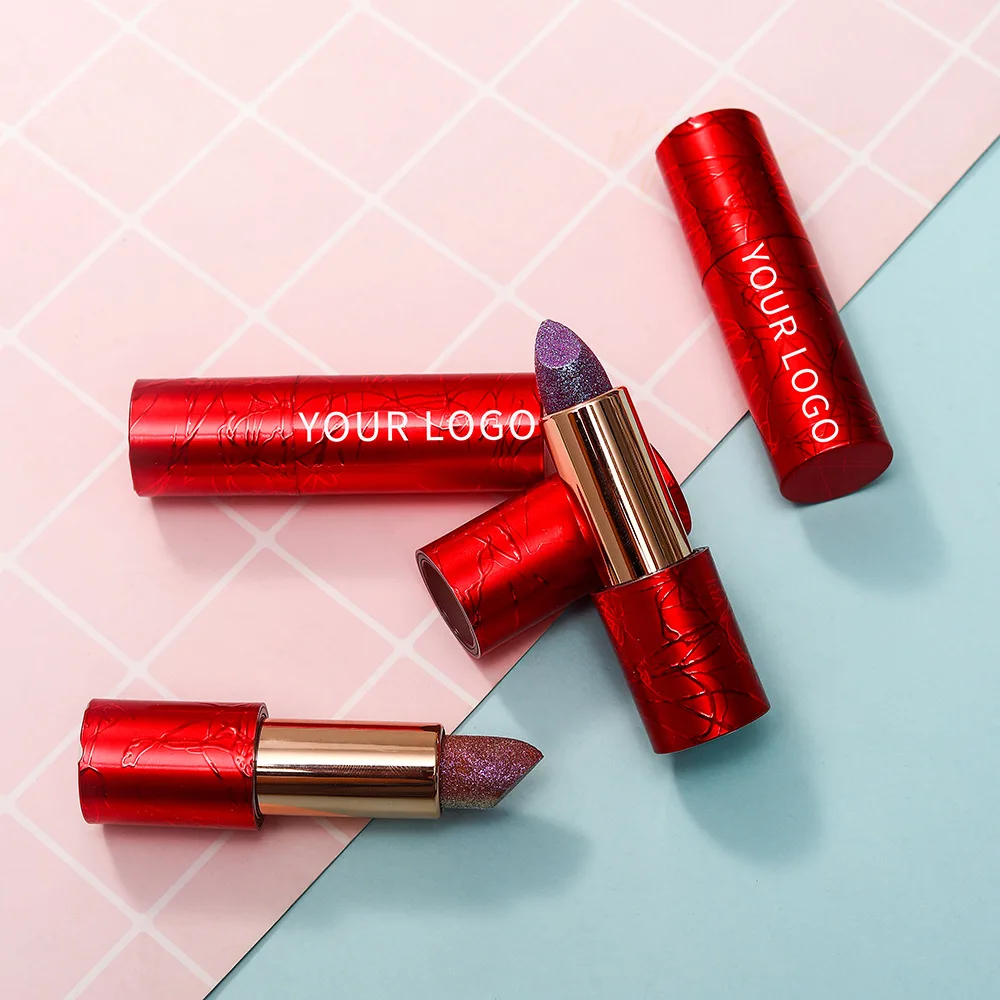 2024 Hot Chameleon Pearl Waterproof Lipstick Own brand non-fading velvet mist lipstick