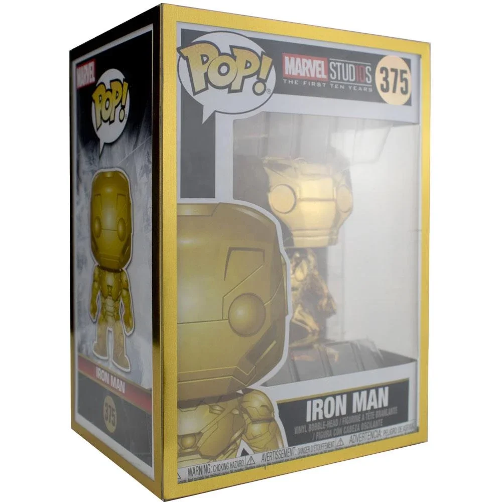 Лидер продаж протекторы для виниловых коробок Funko Pop на заказ 4 дюйма Золотая версия толщина 0 5 мм виниловая защита funko