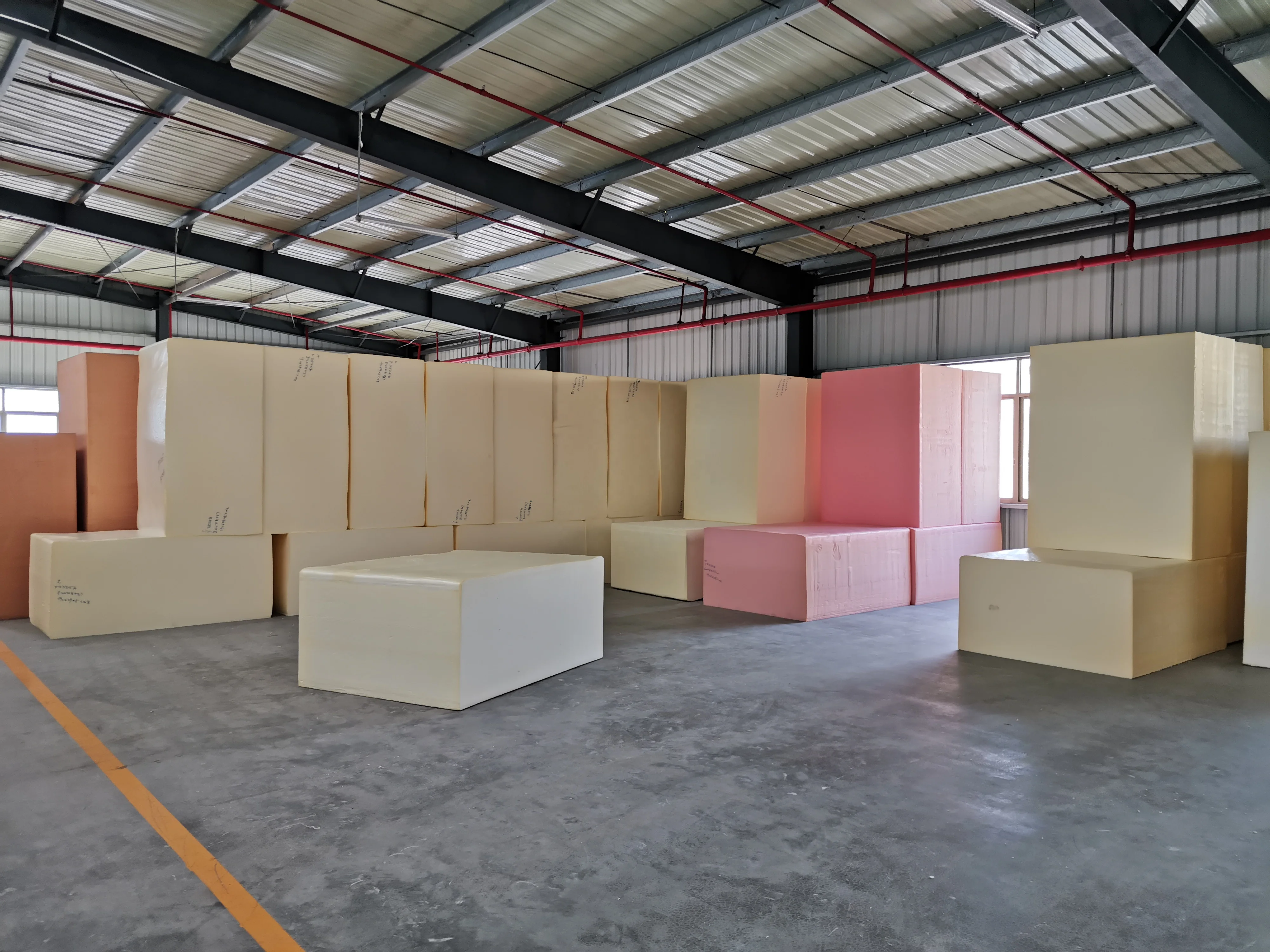 Good quality compressed foam mattress pure foam Polyurethane foam