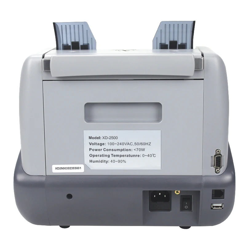 Serials Number Reading 2 CIS Money Counter Fake Bill notes Detector Sorter XOF XAF African bill notes Counter