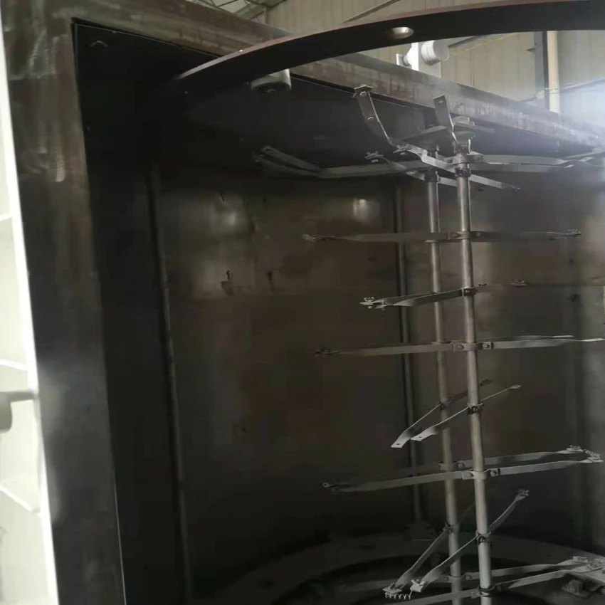 Coating machine for plastic products Coating machine