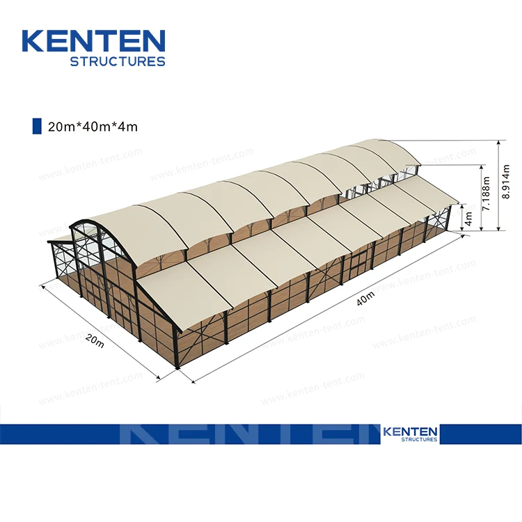 KENTEN на заказ уличные палатки 20x30 20x40 25x50 хорошее качество новые праздничные 400 людей большие
