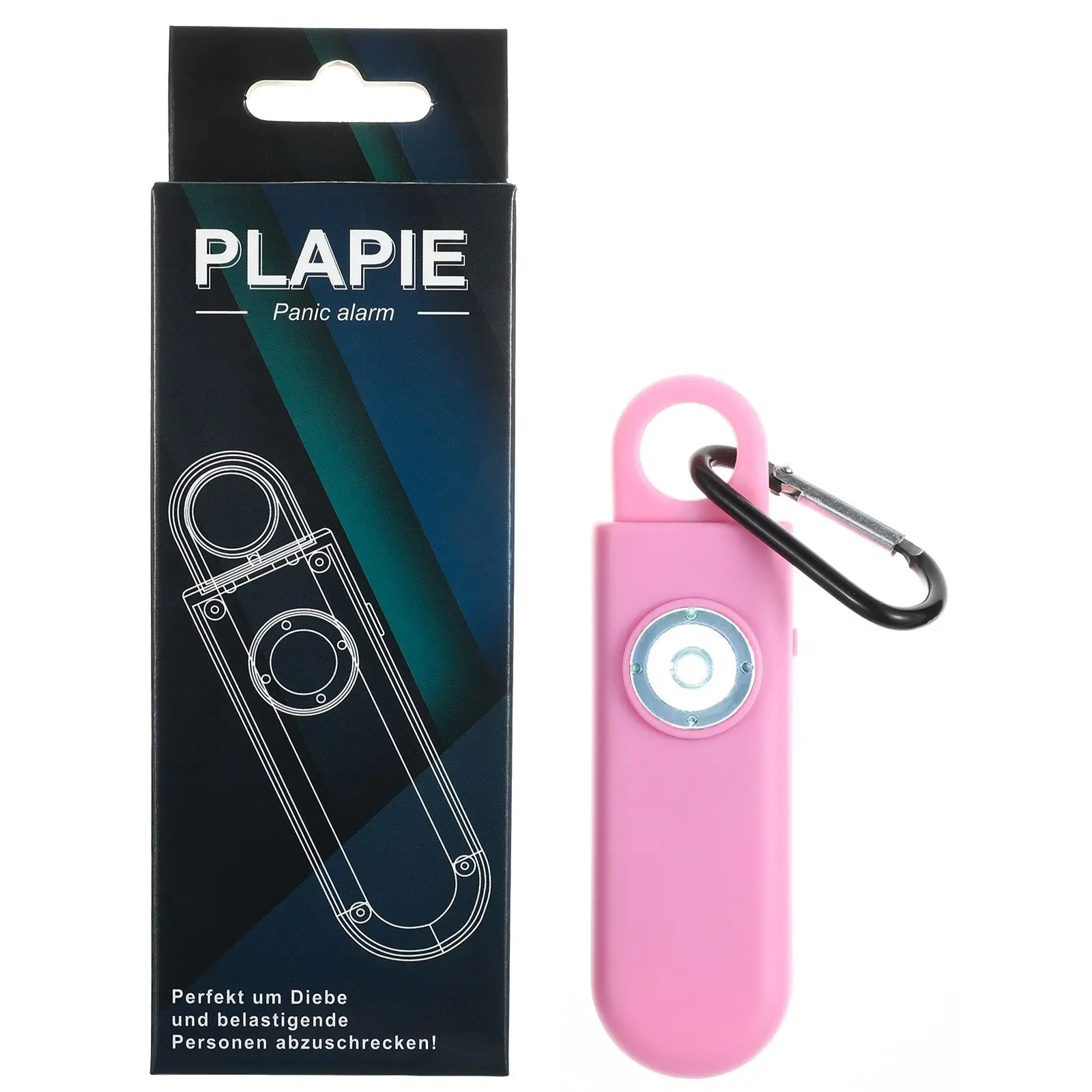 Wholesale 130db Keychain Defence Anti Attack Rape Emergency Personal Safety Security Alarm Self Defense Alarm