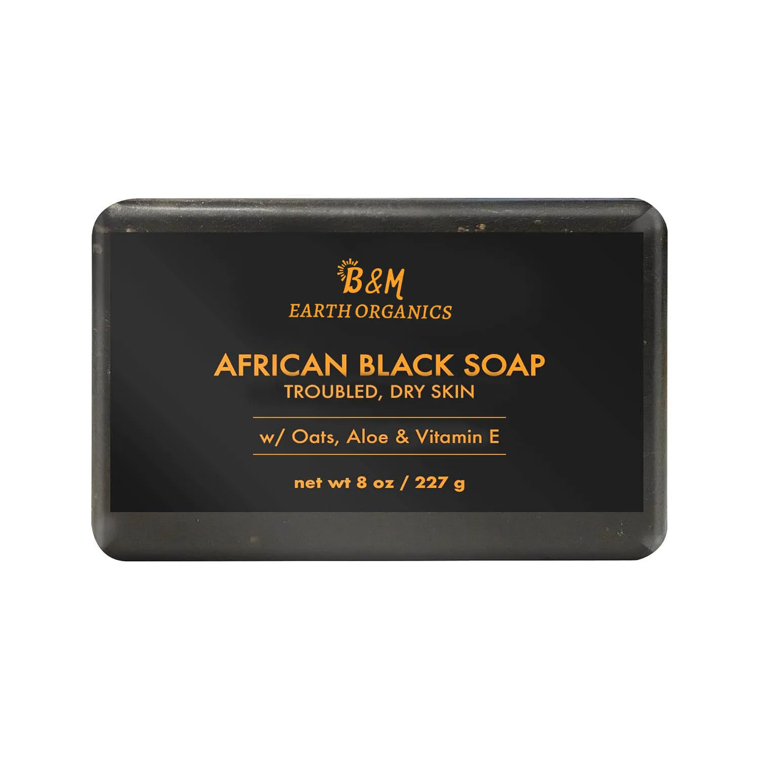 Bar Soap African Black Soap for Troubled Skin Cleanser with Shea Butter