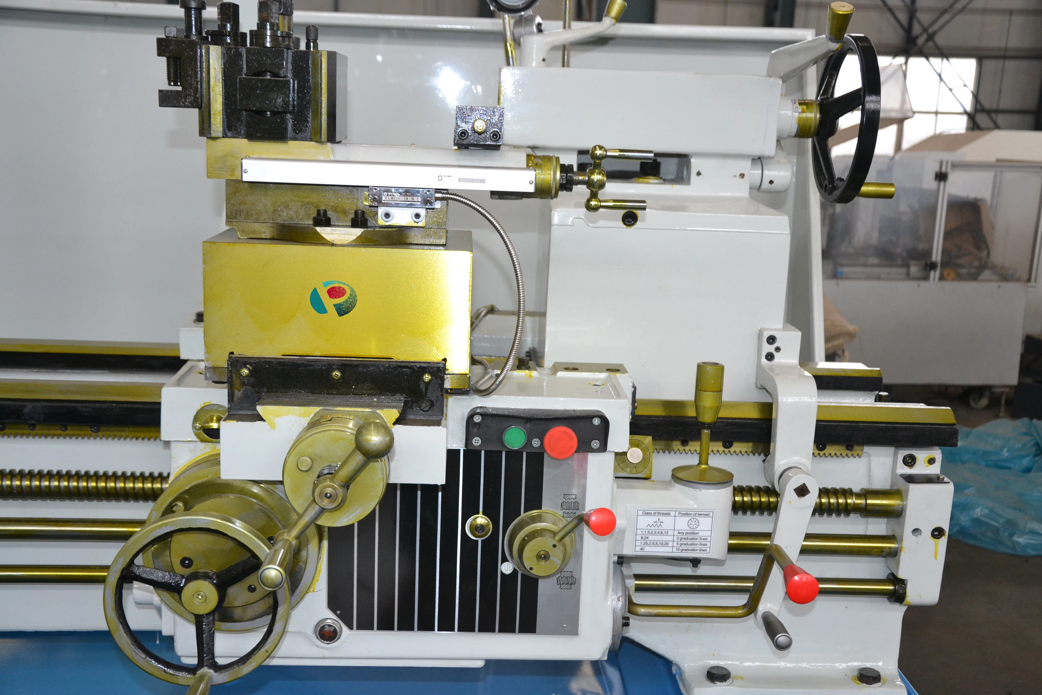 Semi Automatic Lathe Machine (C6132 C6136 C6140 C6150 C6166) Engine Lathe