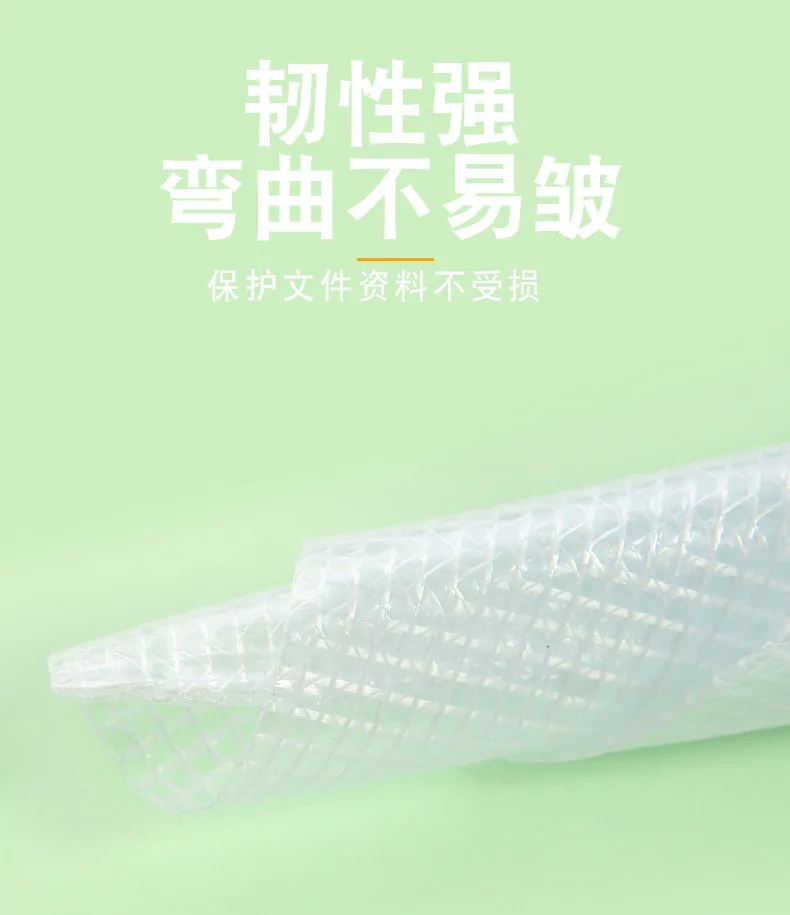 Custom Plastic Poly Zip Lock Envelope File Folder A4 Holder Bag Factory Price USB Flash Drives Storage Case