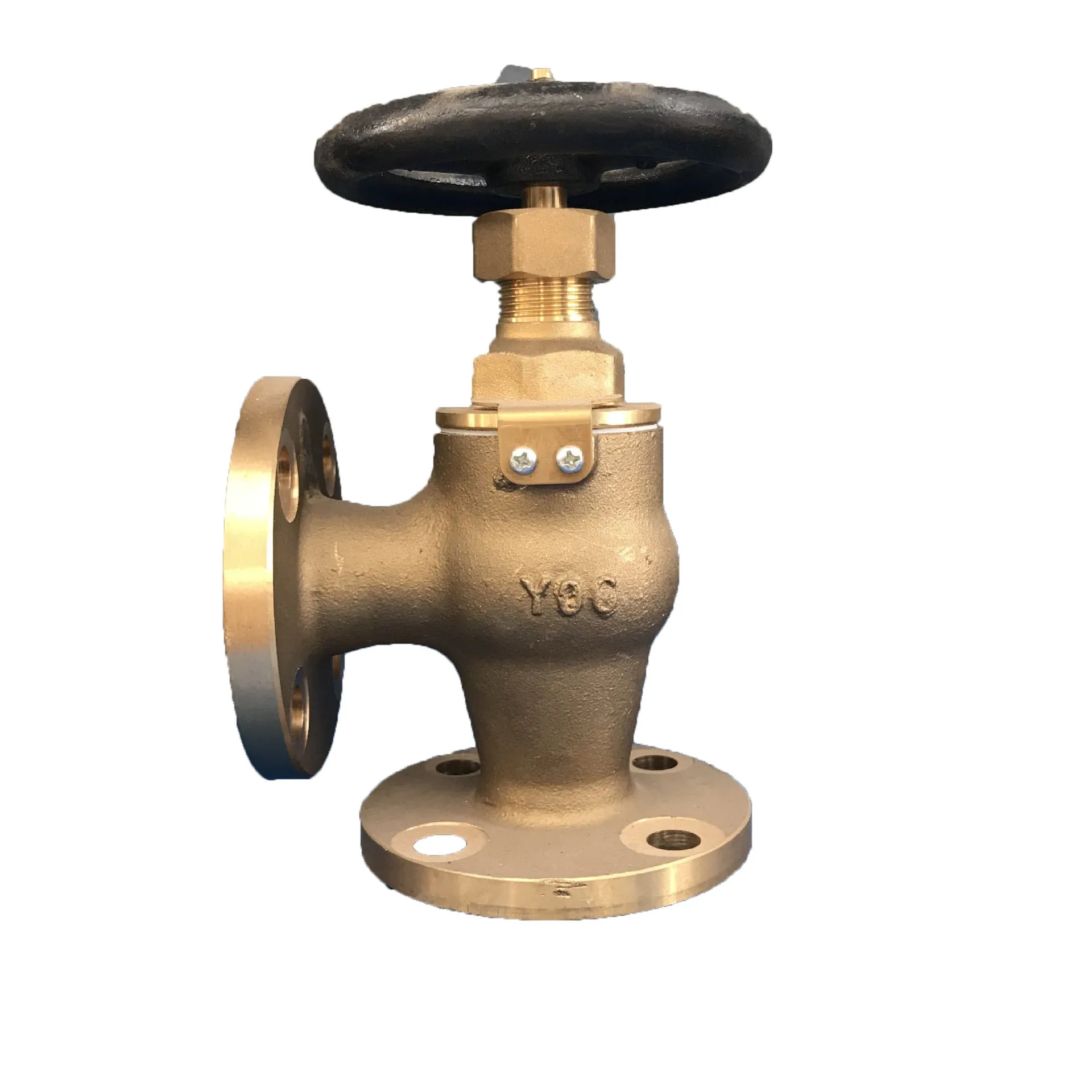 Hot Sale JIS Cast Iron Swing Type Check Valve Use Marine FC 5K 100A