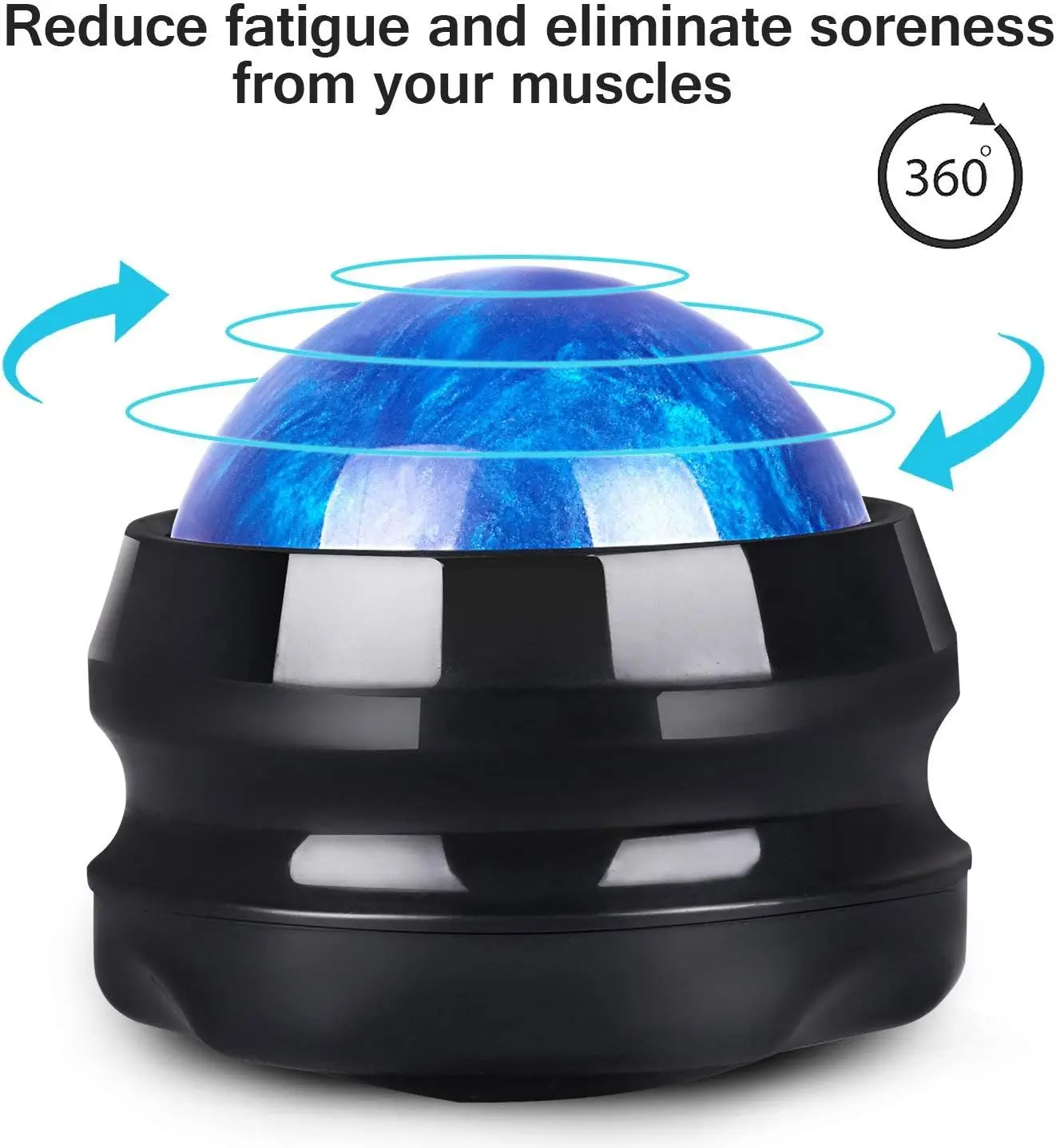 Manual Roller Ball Body Massager for Sore Muscles Shoulders Arms Neck Back Feet-Deep Tissue Stress & Joint Pain Relief