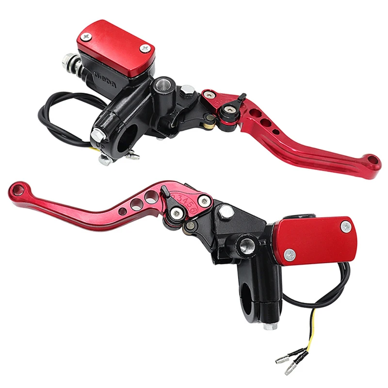 
Universal Brake pump motorcycle Master Cylinder Adjustable Handle Hydraulic clutch Lever Aluminum Brake Pump 