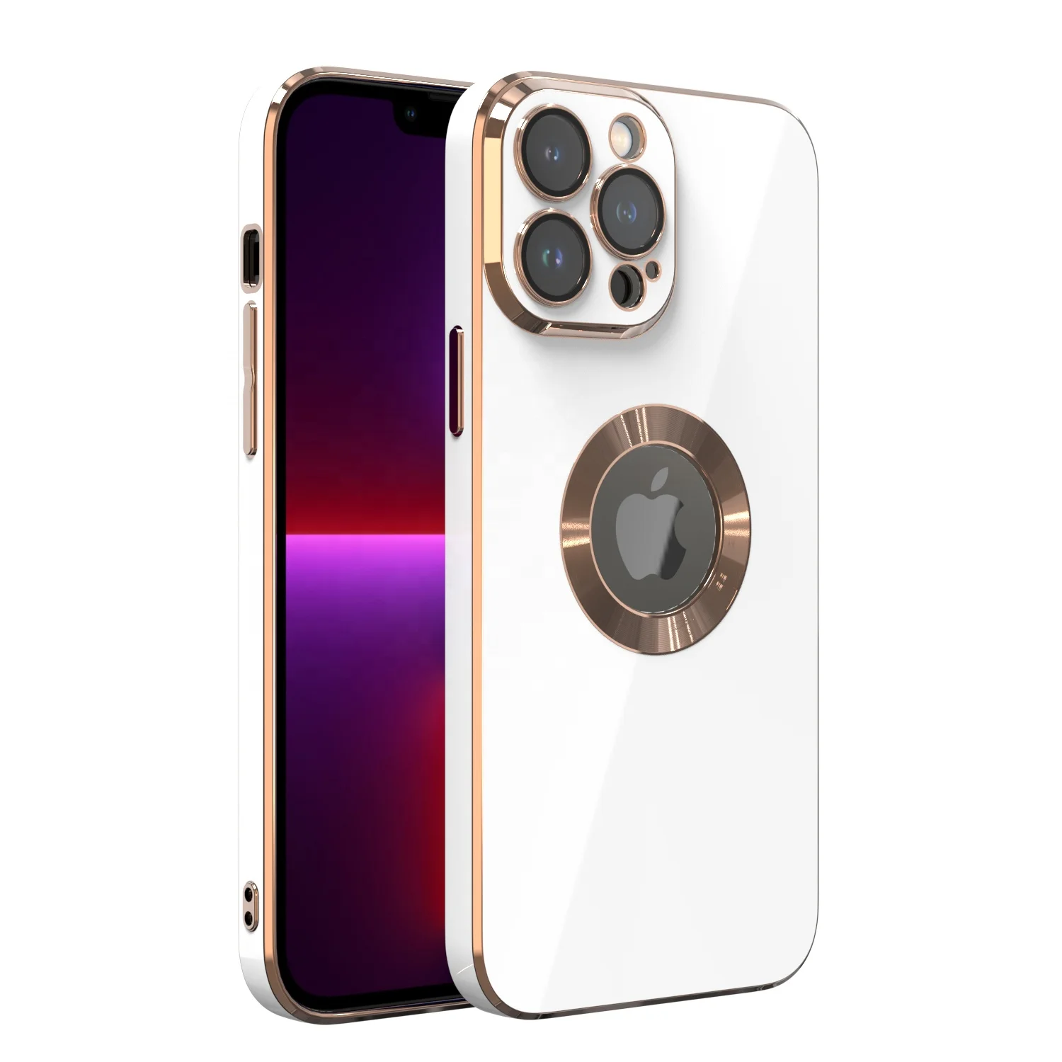 Wholesale Luxury TPU case with lens camera Shockproof Back Cover For iPhone 13 Pro Max case cover