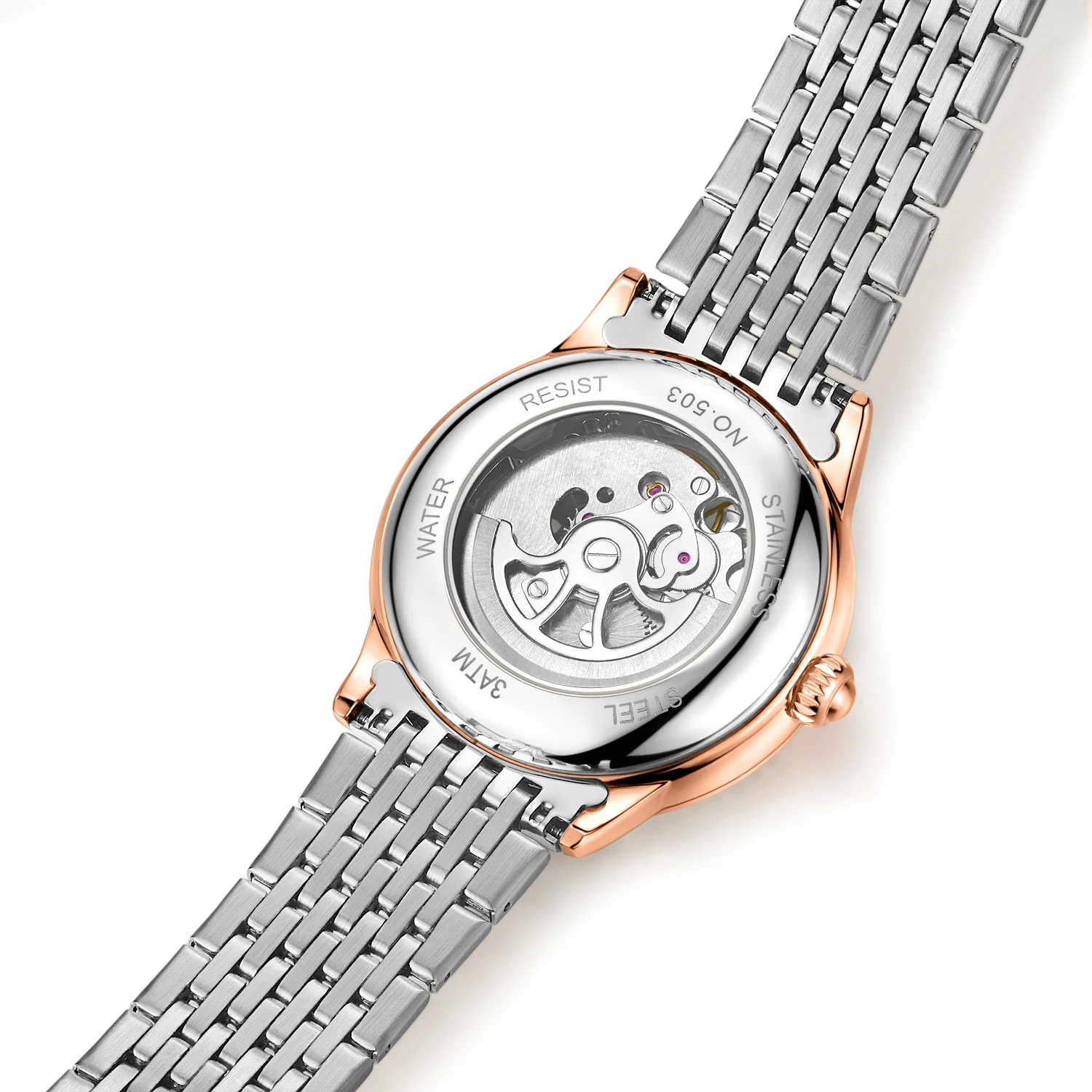 Automatic Tourbillon Mechanical Man Watch Luxury Men Waterproof High Quality With Diamonds Automatic Watch Business