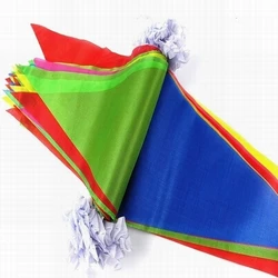 polyester custom logo team party national day all country banner pennant bunting flag