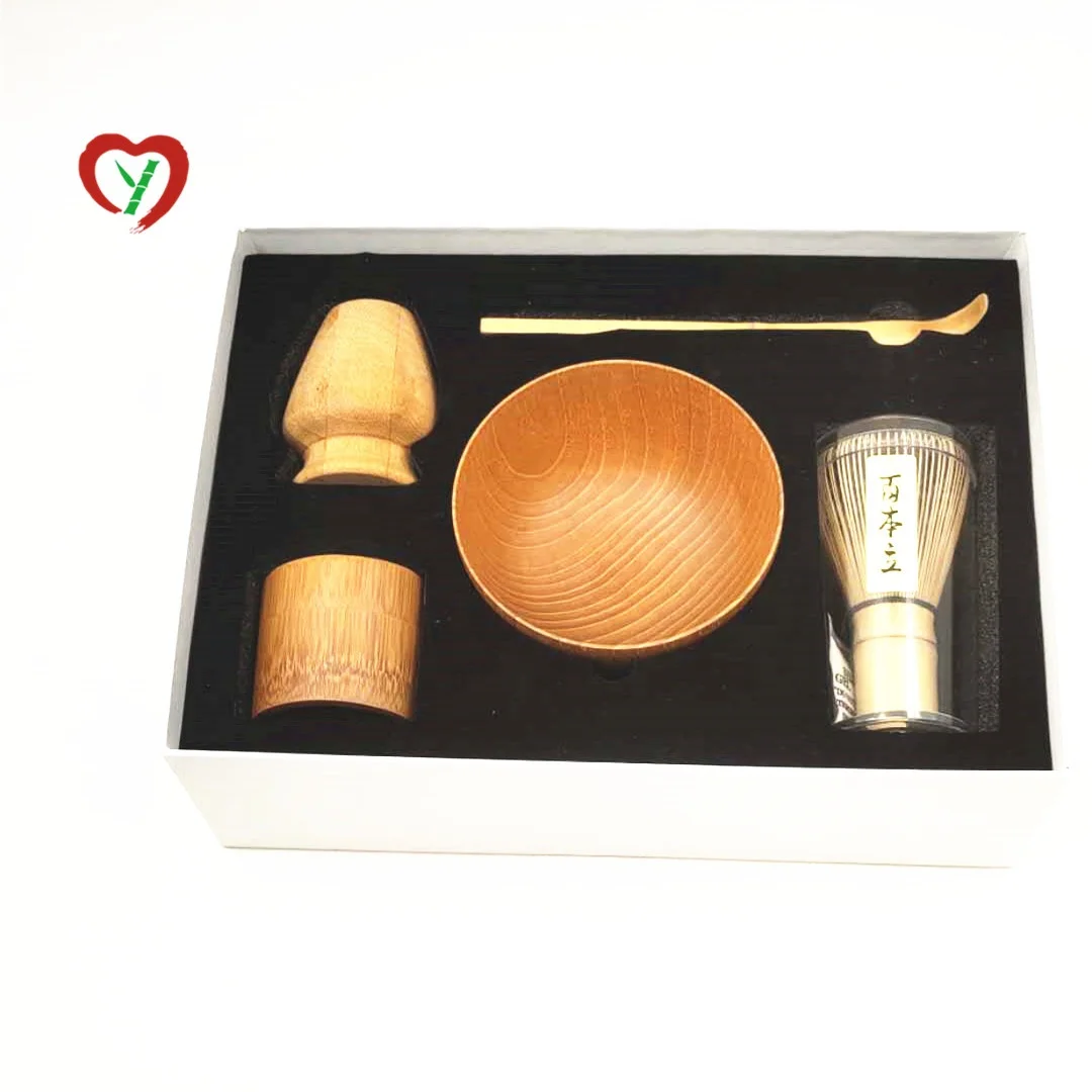 Manufacturer newly produced matcha bowl with bamboo whisk