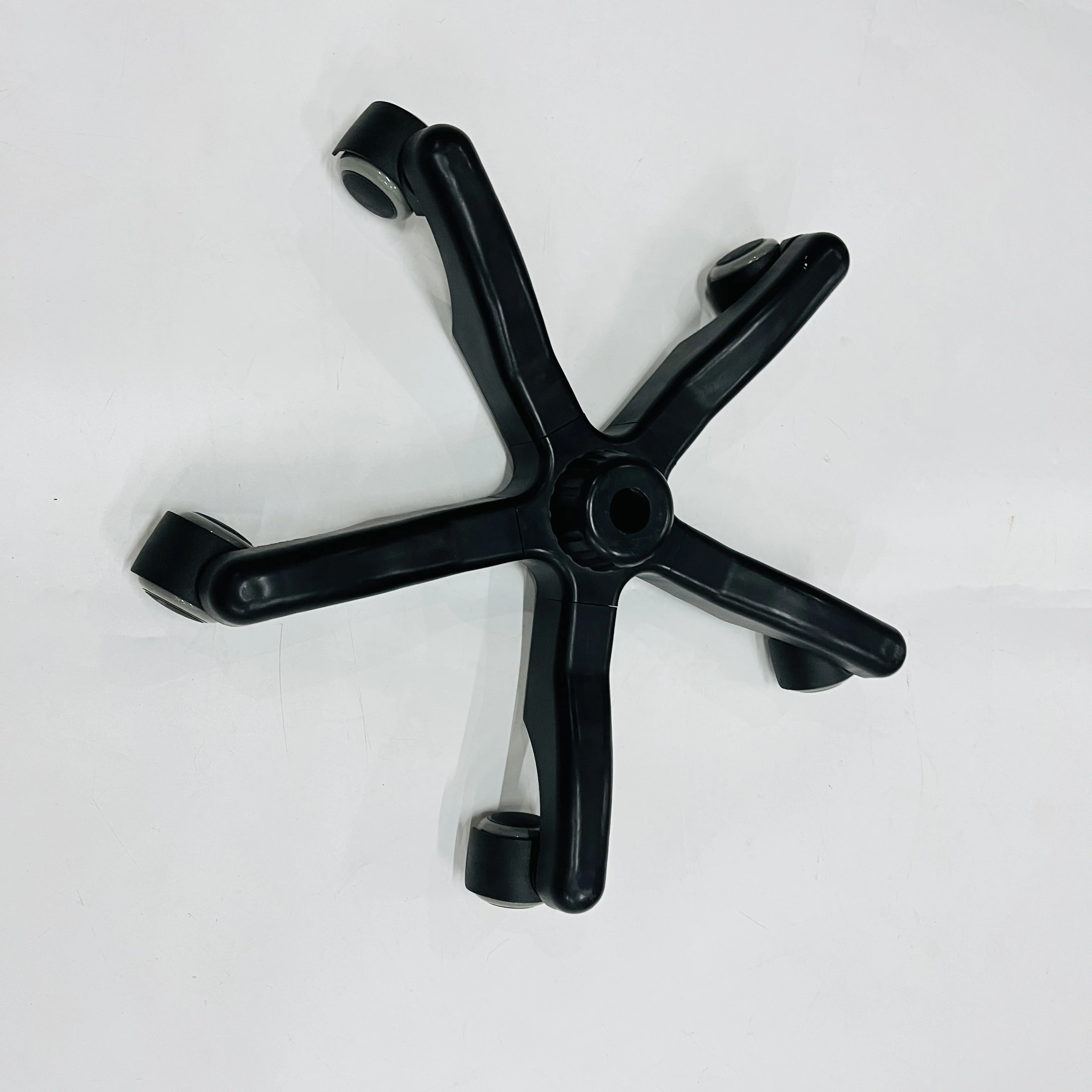 Medical movable Iv pole stand base accessory plastic infusion stand base