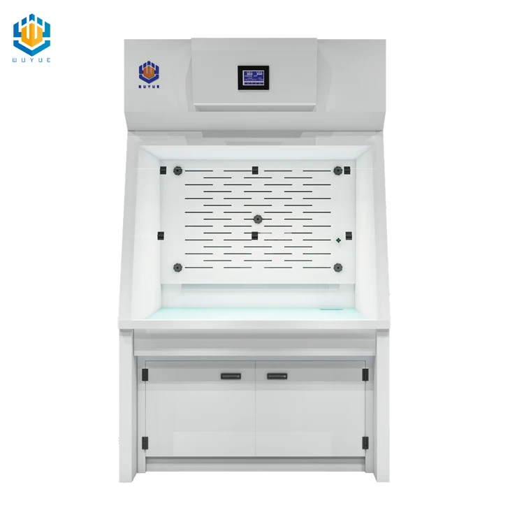 Acid resistant material walk in chemical fume hood  cupboard  lab equipment for schools