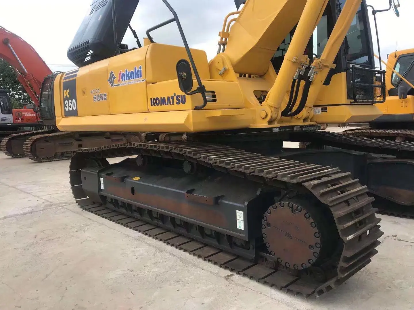 100% original japan usa made komatsu 35 tons Good Condition Used Komatsu Excavator pc350-7 Hydraulic Crawler Excavator PC350-7