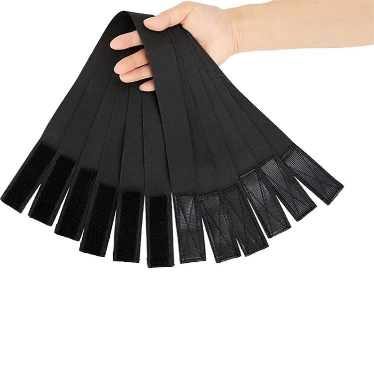 Custom Logo Adjustable Wig Edge Slayer Polyester Webbing Nylon Elastic Band For Wigs Headbands