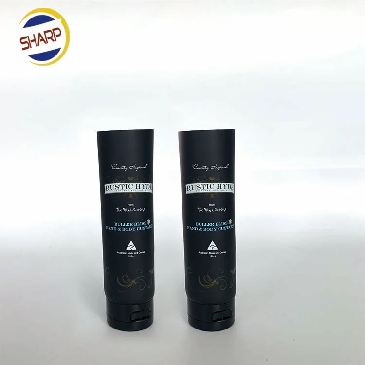 45mm Diameter Facial Scrub Jam PE Plastic Cosmetics Plastic Container Tube