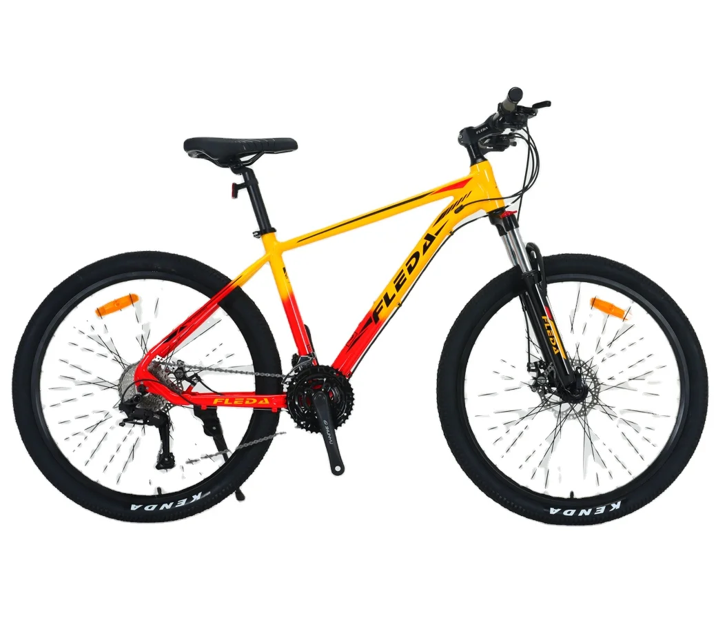 Wholesale custom logo aluminum frame 26-inch 27-speed bike kenda tires aluminum crank and sprocket 9 flywheel mountain bikes