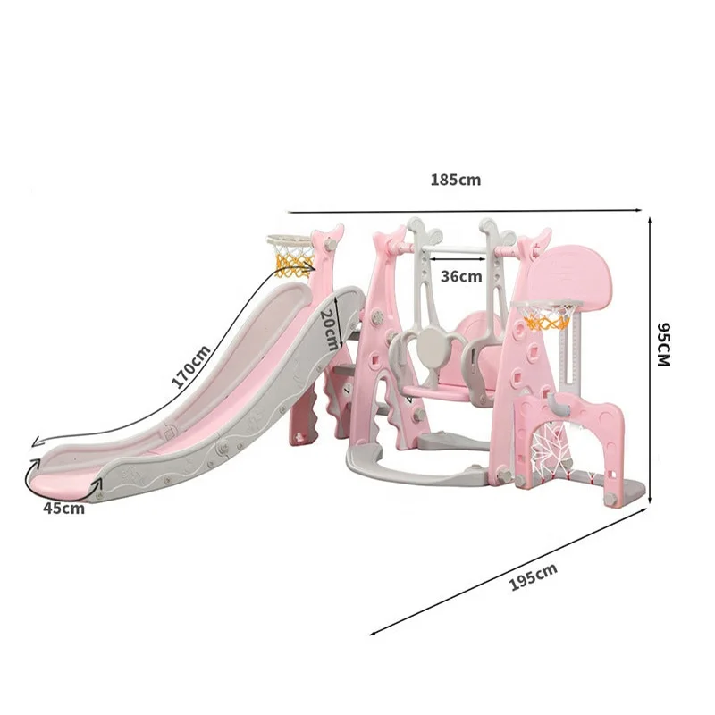 Набор шаров для горки и качели, Оборудование Для крытой игровой площадки, комбинированное пластиковое детское садовое оборудование для детей, пластиковая горка