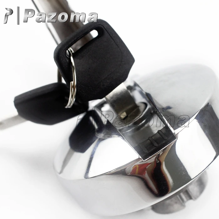 Vintage Motorcycle Fuel Tank Oil Tank Cap Cover Lock For Honda Shadow VT / VLX 600 FL350R CM125 250C 400 450A 450E 450C CB125S