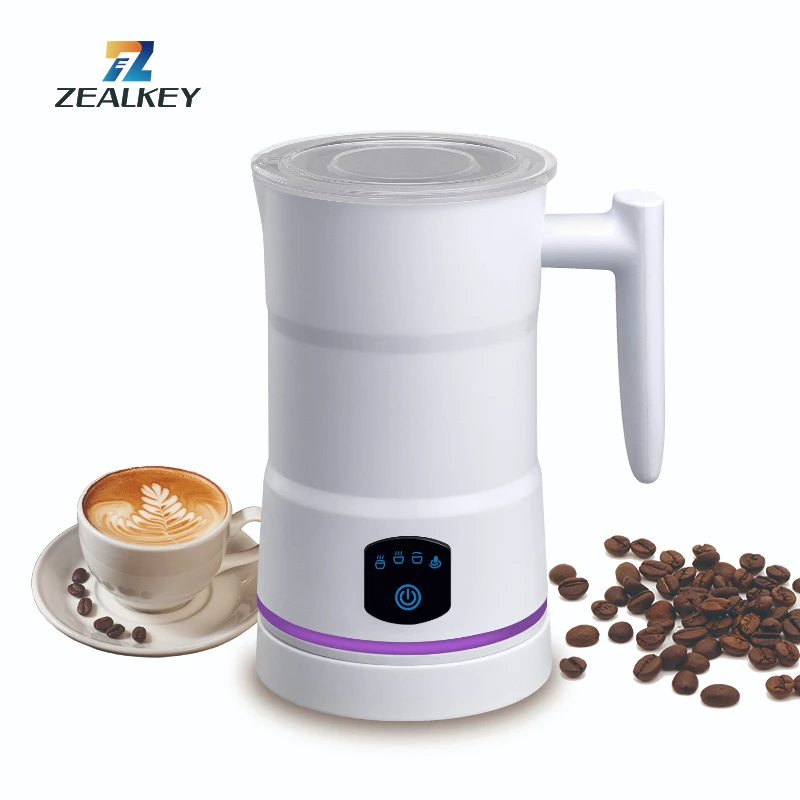 Household Low Noise Electric Milk Foam Machine Auto Milk Foaming Machine Frother Latte Hot Chocolate Steamer Coffee