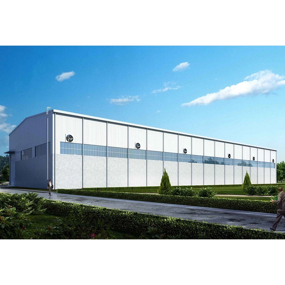 Prefab Steel Structure Workshop Metal Buildings Hangar Storage Shed Building Steel Structure Warehouse
