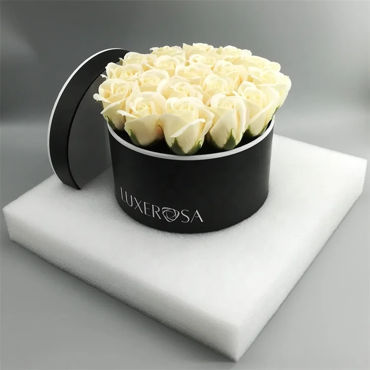 Excellent quality EPE foam material white outside foam and black inside floral foam custom size